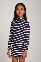 Tommy Hilfiger gyerek hosszúujjú sötétkék, félgarbó nyakú, KG0KG08174 - sötétkék 176