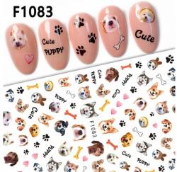  Körömmatrica - F1083 Kutya