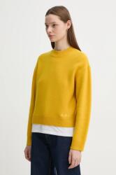APC A. P. C. gyapjú pulóver pull esther női, sárga, WVBDK. F23373 - sárga M