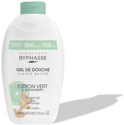 BYPHASSE Plaisir tusfürdő gél lime-mal és gyömbérrel 600ml