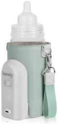 Lionelo Incalzitor biberoane Lionelo ThermUp Go Evo Portabil cu 5 niveluri de incalzire Verde Incalzitor biberon