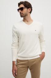 Tommy Hilfiger pamut pulóver könnyű, bézs, MW0MW14745 - bézs XL