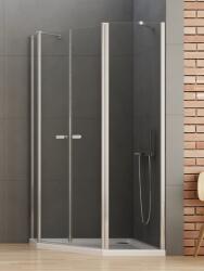 NEW TRENDY New Soleo cabină de duș 100x80 cm crom luciu/sticlă transparentă K-0611 (K0611)