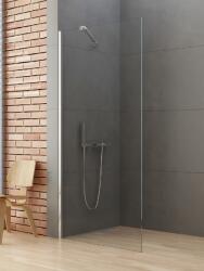 NEW TRENDY New Soleo perete cabină de duș walk-in 100 cm crom luciu/sticla transparentă K-0460 (K0460)