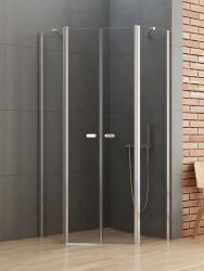 NEW TRENDY New Soleo cabină de duș 80x80 cm crom luciu/sticlă transparentă K-0609 (K0609)