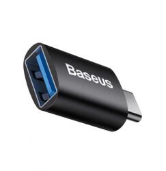 Baseus Adaptor Baseus OTG USB-A - USB-C Ingenuity Negru (ada/ot/us/bas/in/ne)