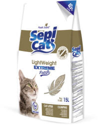  Sepicat 2x15 l Sepicat LightWeight Extreme Fresh macskaalom babapúder illattal