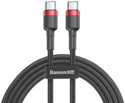 Baseus Cablu Date si Incarcare Baseus USB-C - USB-C Cafule 60W 2m Rosu