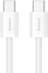 Baseus Cablu Date si Incarcare Baseus USB-C - USB-C Superior Series 2 100W 1m Alb
