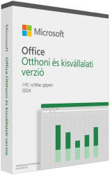 Microsoft Office Home and Business Otthoni és kisvállalati 2024 Hungarian EuroZone Medialess
