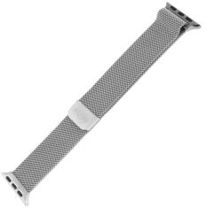 FIXED szíj rozsdamentes hálóval Apple Watch 38/40mm órához Ezüst (FIXMEST-436-SL)