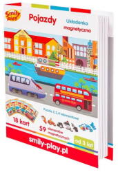 Smily Play Puzzle Smily Play Magnetic jigsaw Vehicles (SP83883)