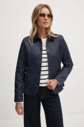 Barbour geaca femei, culoarea albastru marin, de tranzitie 9BYX-KUD1GW_59X (LQU1064)