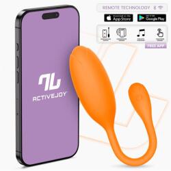 INTOYOU App Series Logan Vibrating Egg with App Orange