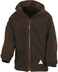 Result Gyermekek / Gyermekek megfordítható Storm Stuff Anti Pilling Fleece vízálló 2-3 barna