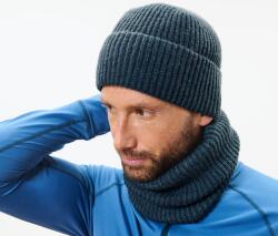 Tchibo Kötött csősál, polárbéléssel, sötétkék Melírozott sötétkék - tchibo - 4 995 Ft