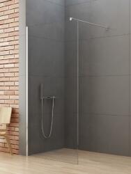 NEW TRENDY New Soleo zuhanykabin fal walk-in 110 cm króm fényes/átlátszó üveg K-0741-WP (K0741WP)