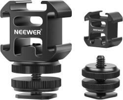 NEEWER Vakucsatlakozó Tartó 3-as osztó Adapter - Cold Shoe 3-as csatlakozó (10102332)