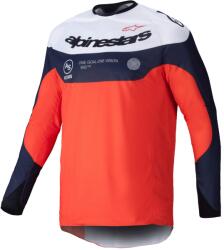 Alpinestars Tricou motocross Alpinestars PRO-Dura albastru-portocaliu-alb (AIM170-0249)