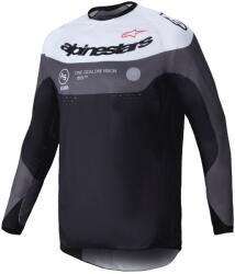 Alpinestars Tricou motocross Alpinestars PRO-Dura alb-negru (AIM170-0248)