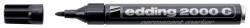 edding Marker permanent, varf 3 mm, negru, EDDING 2000 C (ED20001)