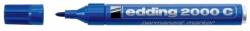 edding Marker permanent, varf 3 mm, albastru, EDDING 2000 C (ED20003)