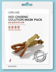 Lebelage Mască cu ginseng roșu Red Ginseng Solution Mask - 23 ml / 1 buc Masca de fata