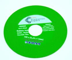 CRIANO Disc Diamantat pt. taiat si slefuit Sticla, Gresie Extra Dura, 100x22.2 (mm) Super Premium - DXDY. GLASSX. 100 (DXDY.GLASSX.100) - criano Disc de taiere