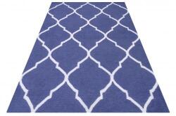 Bakero Kelim Caroline dark blue Szőnyeg (120x180 cm)