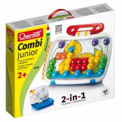 Quercetti Quercetti: 2 az 1-ben Junior pötyi készlet rajztáblával (4199Q) - jatekwebshop