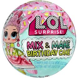 MGA Entertainment Papusa L. O. L. Surprise! seria Mix&Make Birthday Cake Papusa