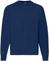 Fruit of the Loom Férfi klasszikus Raglan melegítőfelső 3XL kék
