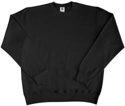 SG Lighting Férfi hosszú ujjú Crew nyakú pulóver Top XL fekete