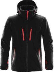 STORMTECH Férfi Patrol Soft Shell kabát XL fekete|vörös