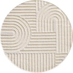 Ayyildiz Covor crem rotund ø 200 cm Art - Ayyildiz Carpets Covor