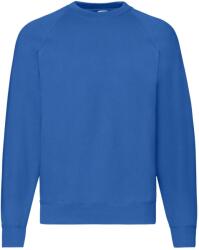 Fruit of the Loom Férfi klasszikus Raglan melegítőfelső M kék