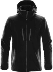 STORMTECH Férfi Patrol Soft Shell kabát 2XL fekete|szürke