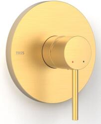 TRES Rapid Box zuhanycsaptelep süllyesztett arany 26227810OM (26227810OM)