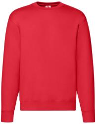 Fruit of the Loom Férfi prémium beállított pulóver 2XL vörös