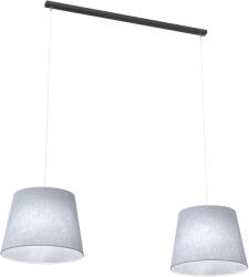 Emibig Epoca függőlámpa 2x10 W fekete-szürke/hamvas 1405/2