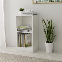 vidaXL fehér szerelt fa könyvespolc 40x24x75 cm (800819)