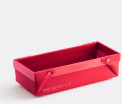 coox Сгъваема форма за печене (тава) COOX WUNDERFORM M в червен цвят - 22, 7 х 9, 5 х h6, 5 см (COOX 1111-302)