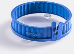 coox Силиконова форма за киш COOX със стъклена основа в син цвят - Ø18 х h4 см (COOX 1613-311)