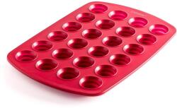 coox Форма за 24 мини мъфини или бонбони COOX в червен цвят - 39 х 26, 5 х h2, 6 см (COOX 2303-301)