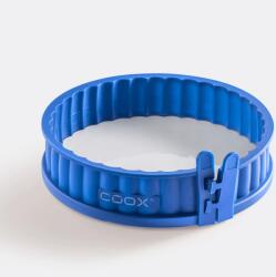 coox Силиконова форма за киш COOX с порцеланова основа в син цвят - Ø18 х h4 см (COOX 1614-311)