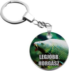 Maria King Legjobb horgász kulcstartó (STM-üv-to-29-k)