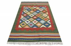 Bakero Kelim classic K-14 green Szőnyeg (170x230 cm)