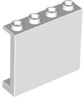 LEGO® 60581c1 - LEGO fehér panel 1 x 4 x 3 méretű (60581c1)