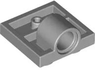 LEGO® 10247c86 - LEGO világosszürke lap pin csatlakozóval, 2 x 2 méretű (10247c86)