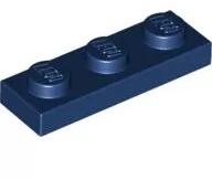 LEGO® 3623c63 - LEGO sötétkék lap 1 x 3 méretű (3623c63)
